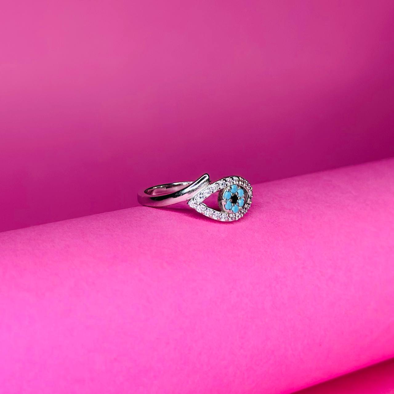 Celestial Eye 925 Silver Evil Eye Ring