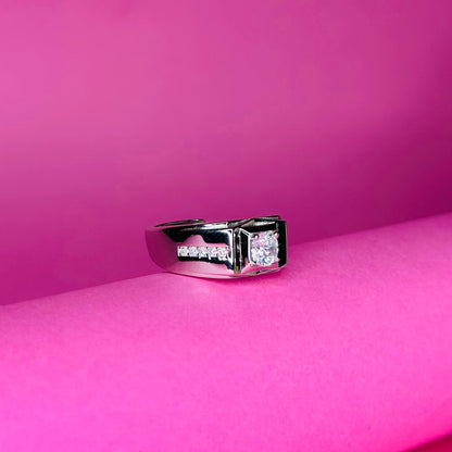 Titan Shine 925 Silver Adjustable Ring